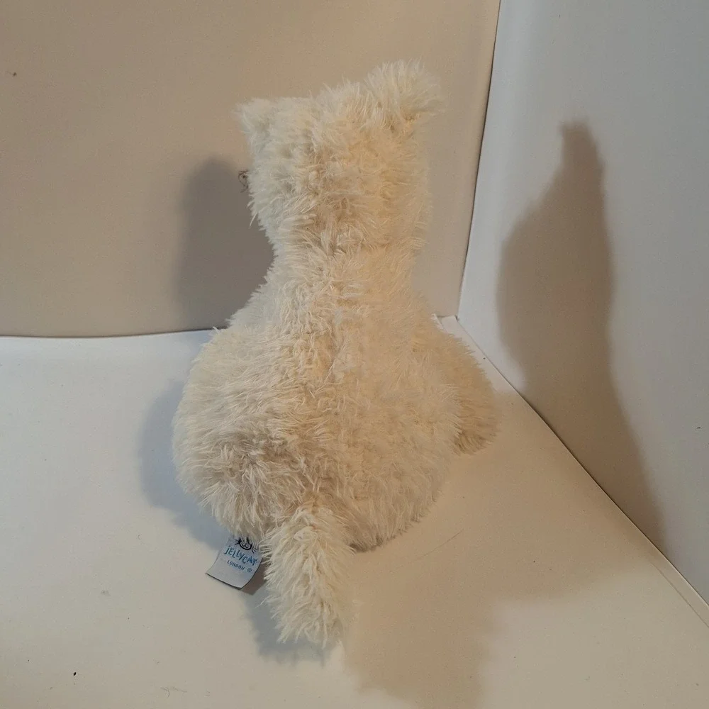 Jellycat Munro‎ Scotty Dog White Terrier Puppy Plush 11